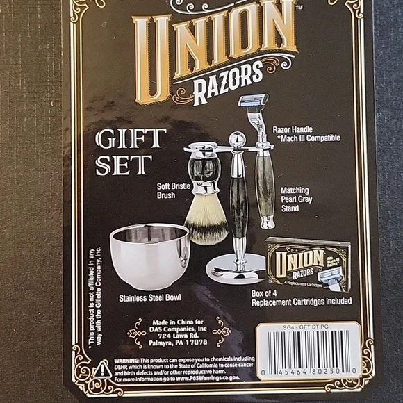 Union Razors 5pc. Gift Set - Picture 6 of 6